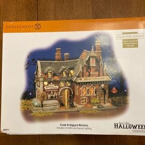 Department 56 Croak-N-Haggard Mortuary